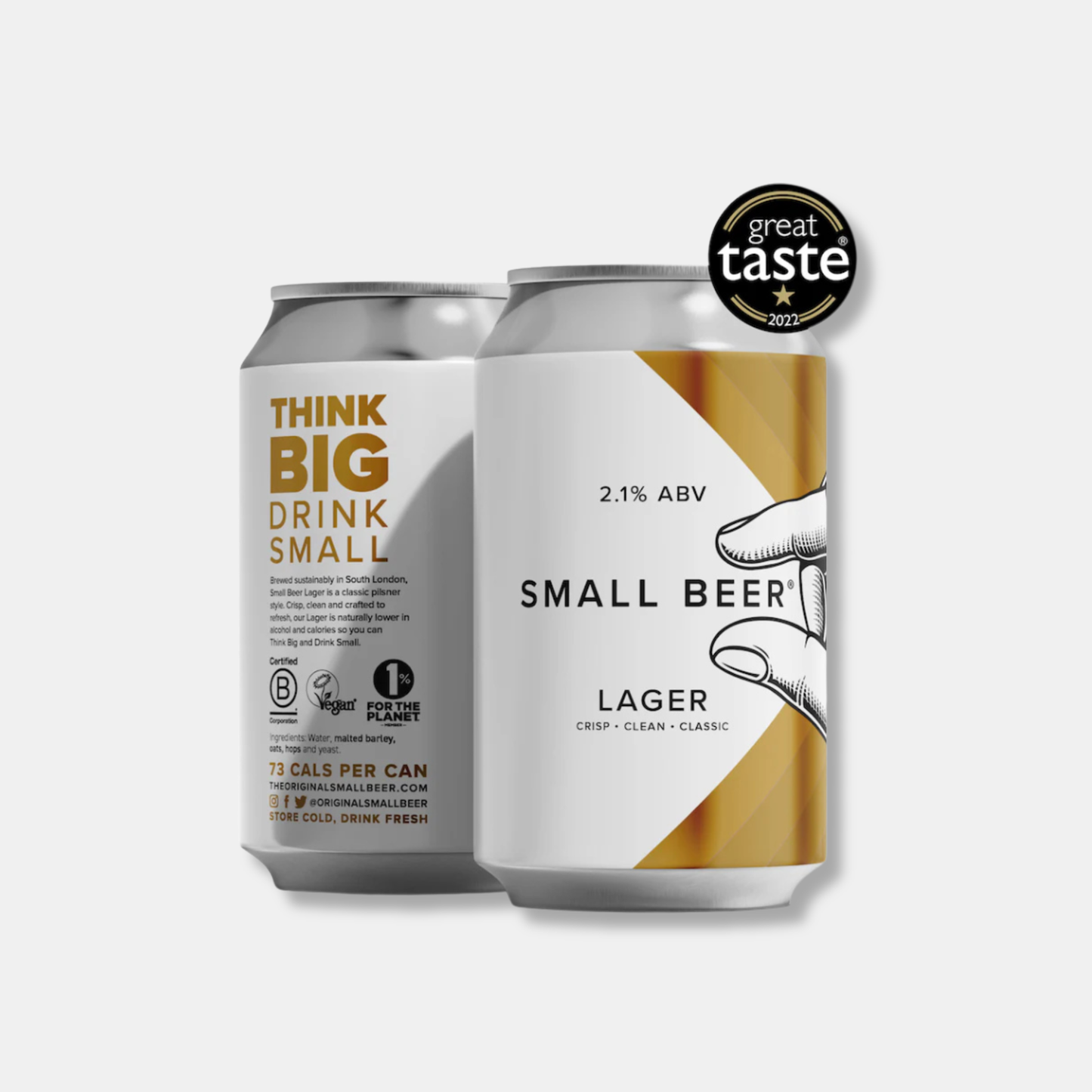 SMALL BEER Lager (18+)
