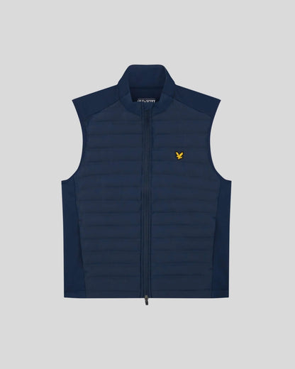 Lyle & Scott Hybrid Quilted Gilet