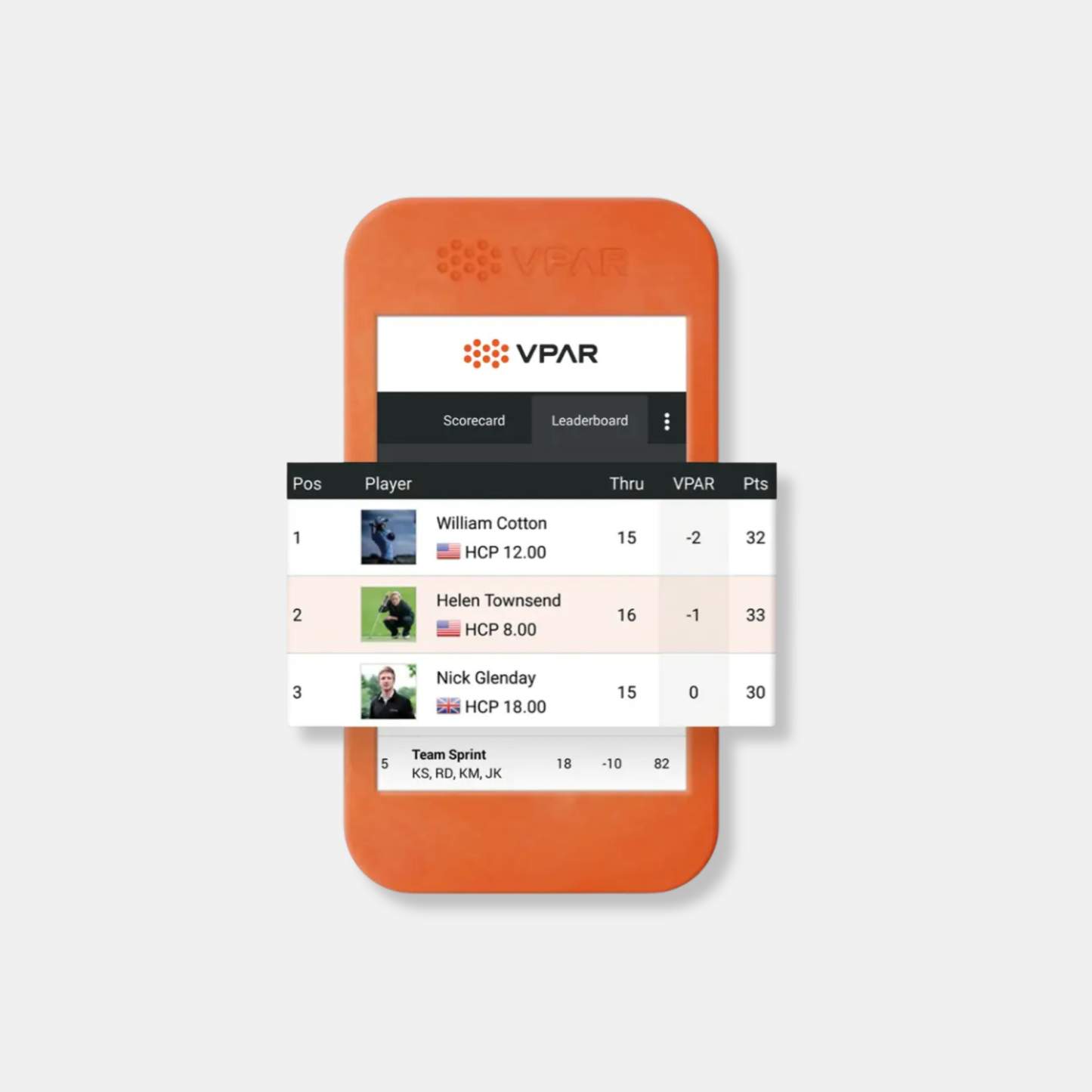 VPAR Live Scoring