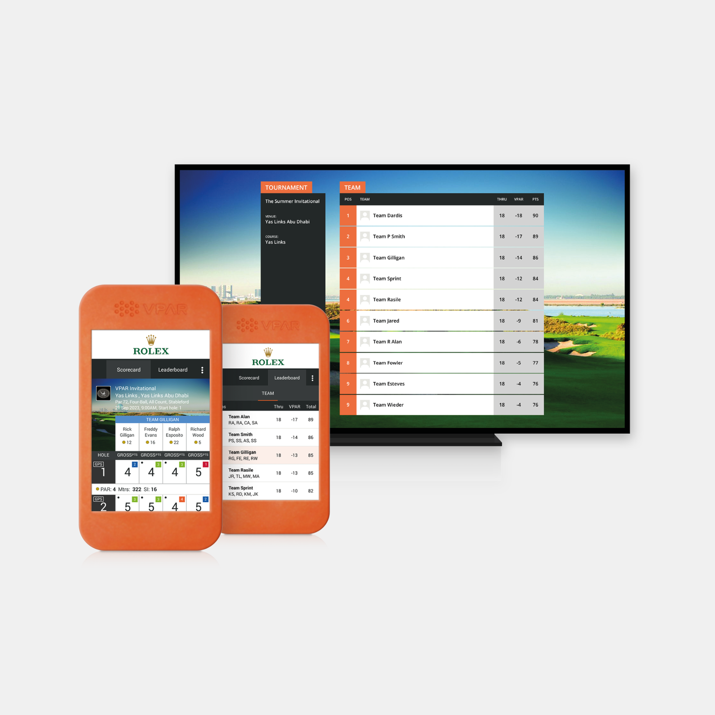 VPAR Live Scoring